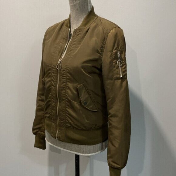 H&M Zip Bomber Jacket - Picture 3 of 16